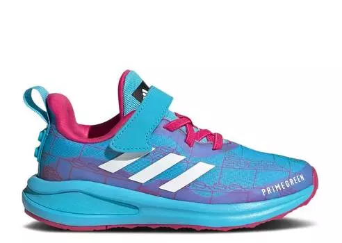 Кроссовки Adidas LEGO X FORTARUN X ELASTIC LACE J 'BRIGHT CYAN BRICKS',