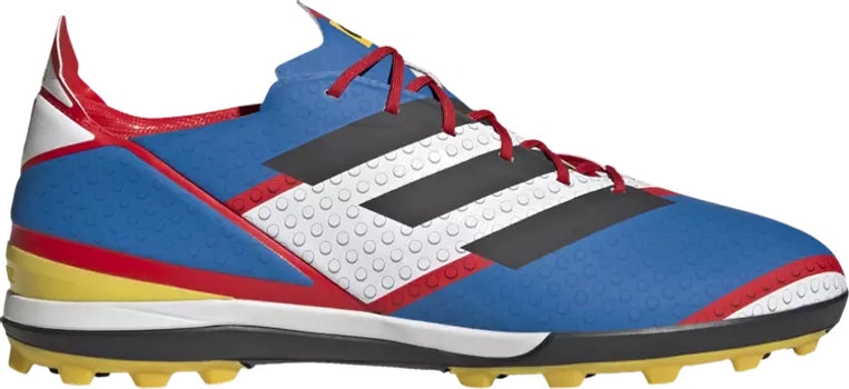 Кроссовки Adidas LEGO x Gamemode TF 'White Carbon Blue', многоцветный