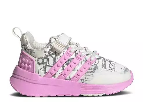 Кроссовки Adidas LEGO X RACER TR I 'OFF WHITE BLISS LILAC', белый