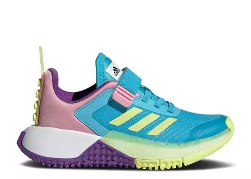 Кроссовки Adidas LEGO X SPORT LITTLE KID 'BRIGHT CYAN',