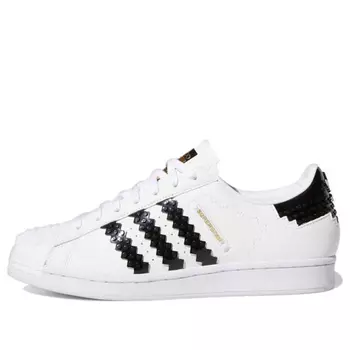 Кроссовки Adidas LEGO x Superstar 'Base Plates', Белый