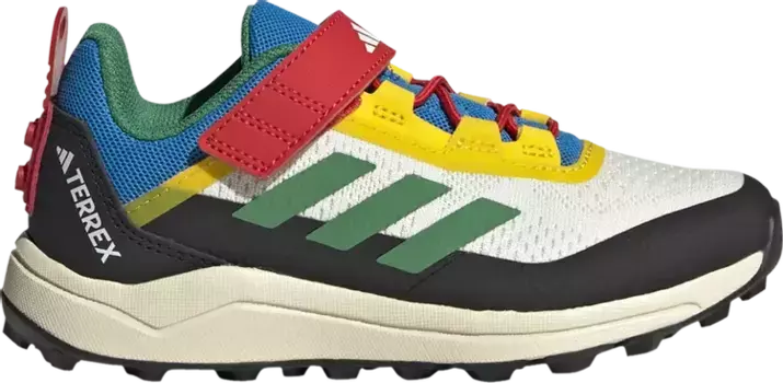 Кроссовки Adidas LEGO x Terrex Agravic Flow J 'Off White Multi-Color', многоцветный