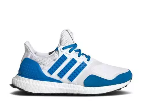 Кроссовки Adidas LEGO X ULTRABOOST 21 J 'COLOR PACK - SHOCK BLUE', белый