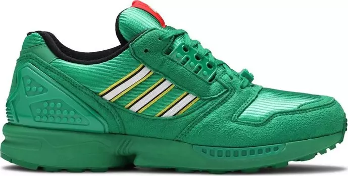 Кроссовки Adidas LEGO x ZX 8000 'Color Pack - Green', зеленый