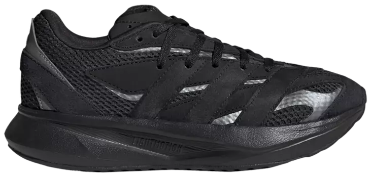 Кроссовки adidas Lightblaze J 'Black Iron Metallic', черный