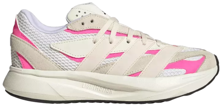 Кроссовки adidas Lightblaze J 'Off White Lucid Pink', кремовый
