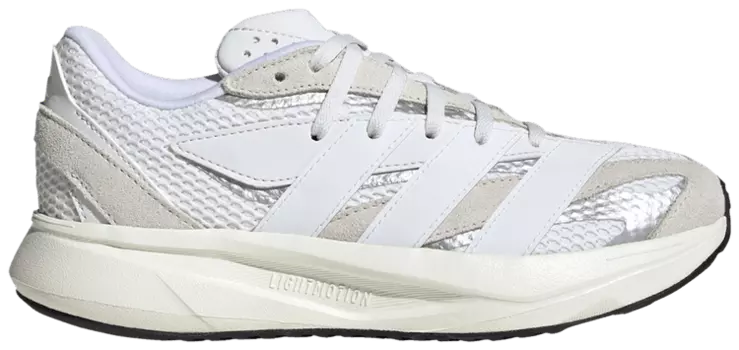 Кроссовки adidas Lightblaze J 'White Silver Metallic', белый