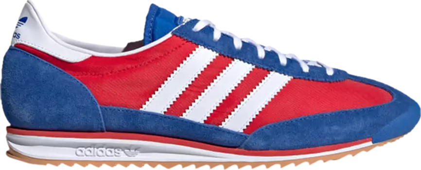 Кроссовки Adidas Lotta Volkova x SL 72 'Red Blue', красный