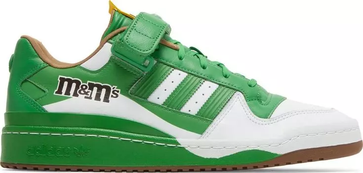 Кроссовки Adidas M&M's x Forum '84 Low 'Green', зеленый
