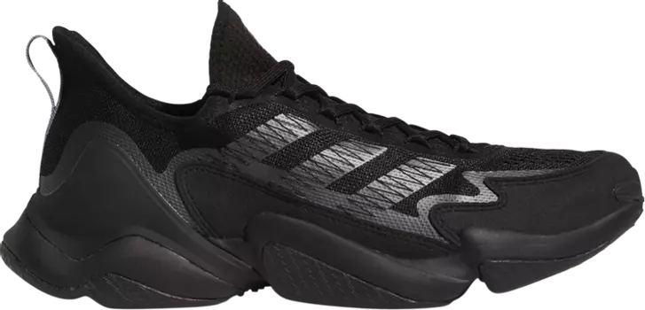Кроссовки Adidas Mahomes 1 Impact FLX 'Triple Black', черный
