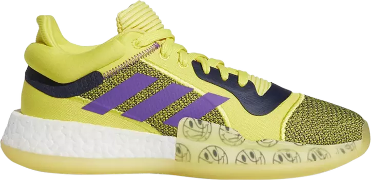 Кроссовки Adidas Marquee Boost Low 'Yellow', желтый