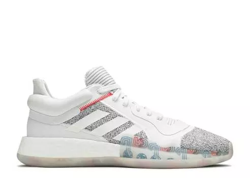 Кроссовки Adidas MARQUEE BOOST LOW 'FOOTWEAR WHITE', белый