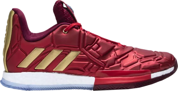 Кроссовки Adidas Marvel x Harden Vol. 3 'Heroes Among Us: Iron Man', красный