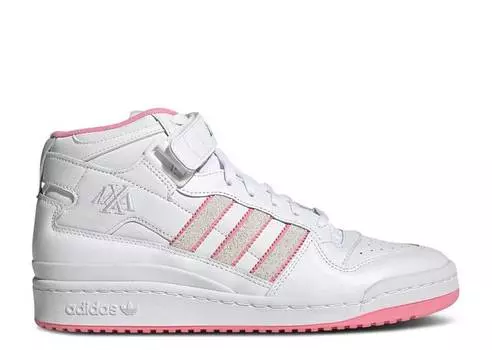 Кроссовки Adidas MAXALLURE SKATEBOARDS X LIL DRE X FORUM 84 MID ADV 'THINK BEAUTIFUL THOUGHTS', белый