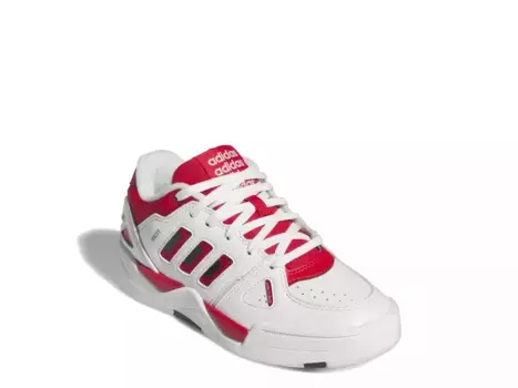 Кроссовки Adidas Midcity Low — детские, белые/красные