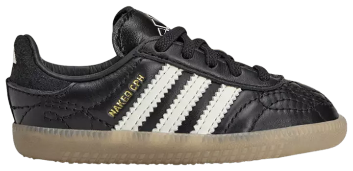Кроссовки adidas Naked x Maha x Samba Millennium I 'Black White Gum', черный