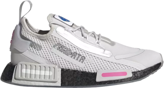 Кроссовки Adidas NASA x NMD_R1 Spectoo J 'Grey Core Black', серый