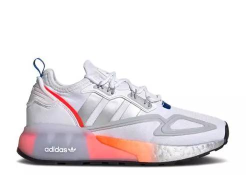 Кроссовки Adidas NASA X ZX 2K J 'CLOUD SILVER METALLIC', белый