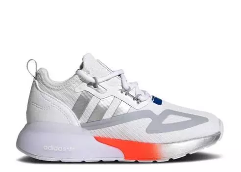 Кроссовки Adidas NASA X ZX 2K LITTLE KID 'CLOUD SILVER METALLIC', белый