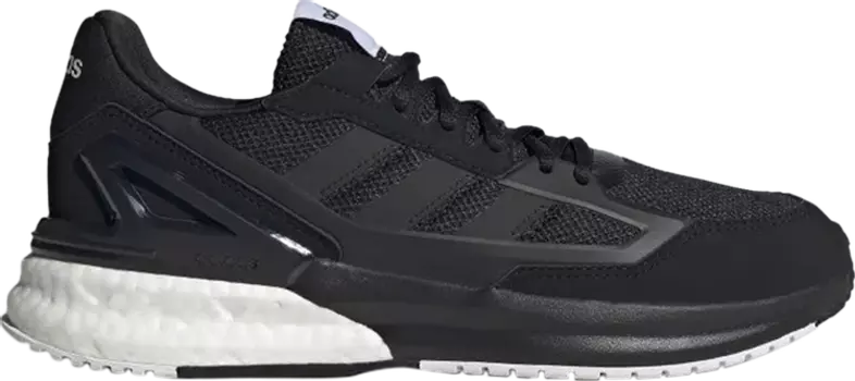 Кроссовки Adidas Nebzed Super Boost 'Black White', черный