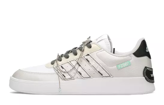 Кроссовки adidas neo Breaknet Skateboarding Shoes Women's, белый/серебряный