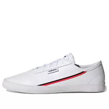 Кроссовки Adidas neo Courtflash X White/Red, Белый