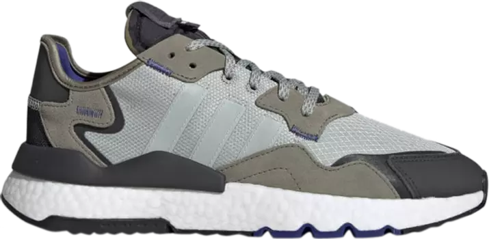 Кроссовки Adidas Nite Jogger 'Ash Silver', серебряный