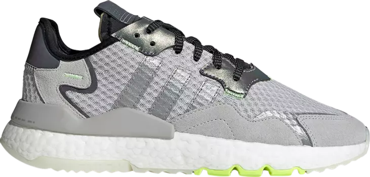 Кроссовки Adidas Nite Jogger 'Light Solid Grey', серый