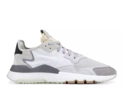 Кроссовки Adidas NITE JOGGER 'GREY PACK - NEUTRAL WHITE', белый
