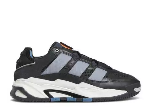 Кроссовки Adidas NITEBALL 'BLACK CARBON BLUE', черный