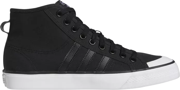 Кроссовки Adidas Nizza Hi 'Black White', черный