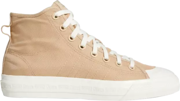 Кроссовки Adidas Nizza Hi RF 'Pale Nude', загар