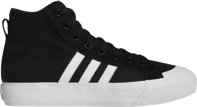 Кроссовки Adidas Nizza High ADV 'Black Bliss Blue', черный