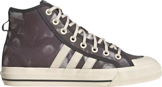 Кроссовки Adidas Nizza High RF 'Bleached - Grey Wonder White', серый