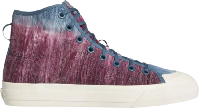 Кроссовки Adidas Nizza High RF 'Victory Crimson Orbit Indigo', красный
