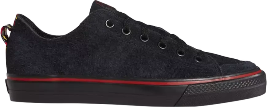 Кроссовки Adidas Nizza RF 'Scarlet', черный