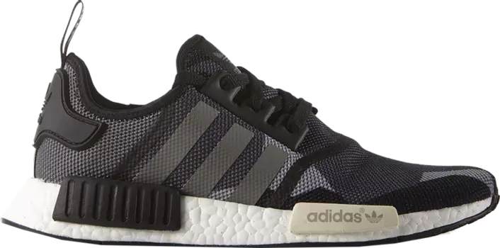 Кроссовки Adidas NMD_R1 'Black Camo', черный