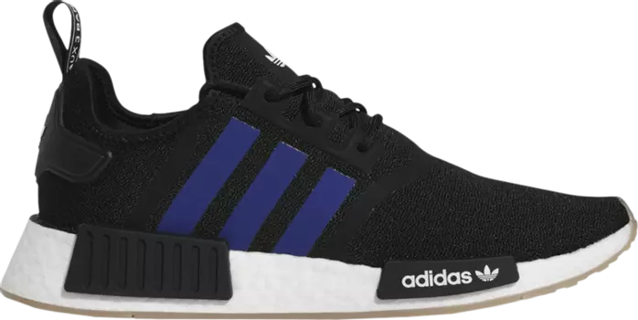 Кроссовки Adidas NMD_R1 'Black Semi Lucid Blue', черный