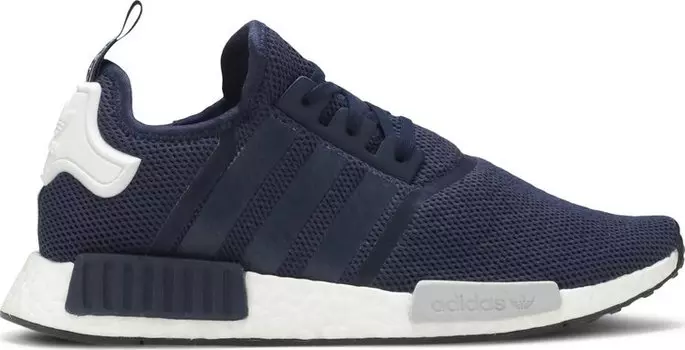 Мужские кроссовки Adidas NMD R1, темно-синий/белый
