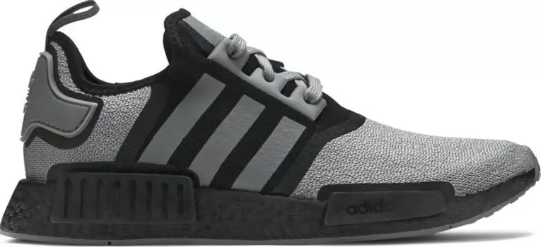 Кроссовки Adidas NMD_R1 'Grey Black', серый