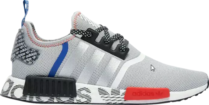 Кроссовки Adidas NMD_R1 'Transmission Pack - Grey', серый