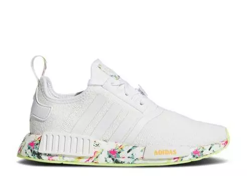 Кроссовки Adidas NMD_R1 BIG KID 'WATERCOLOR', белый