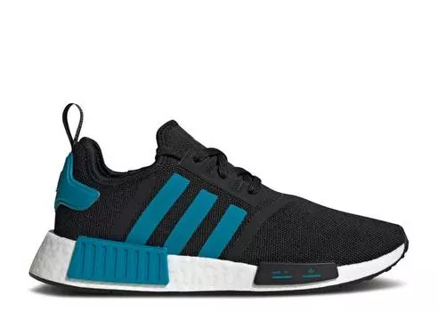 Кроссовки Adidas NMD_R1 'BLACK ACTIVE TEAL', черный