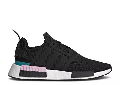 Кроссовки Adidas NMD_R1 'BLACK TEAL PINK', черный
