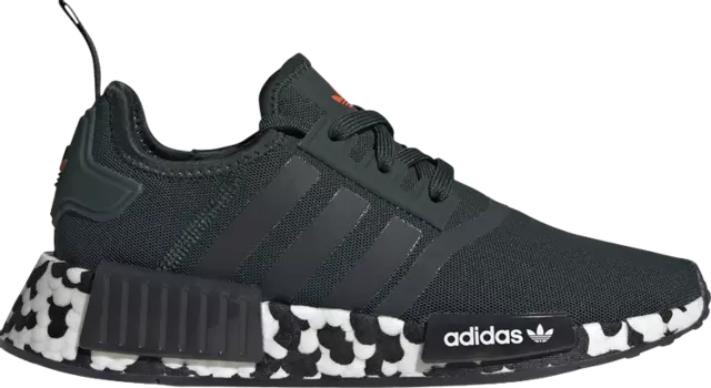 Кроссовки Adidas NMD_R1 J 'Color Splash - Shadow Green', зеленый