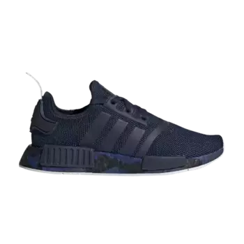 Кроссовки adidas NMD_R1 J Camo Sole - Collegiate Navy, синий