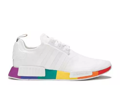 Кроссовки Adidas NMD_R1 'PRIDE', белый