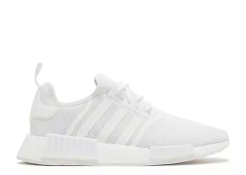 Кроссовки Adidas NMD_R1 PRIMEBLUE 'TRIPLE WHITE', белый
