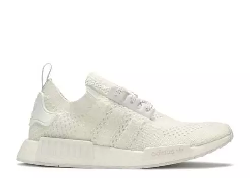 Кроссовки Adidas NMD_R1 PRIMEKNIT 'OG KNIT - TRIPLE WHITE', белый