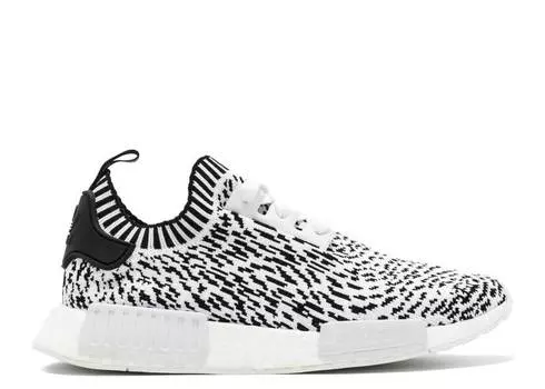 Кроссовки Adidas NMD_R1 PRIMEKNIT 'ZEBRA', белый
